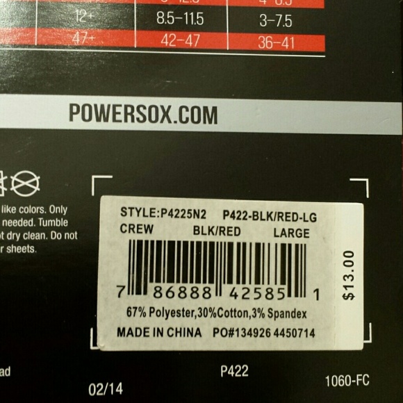 Last Markdown 2 packs of Powersox by Gold Toe - Picture 3 of 5